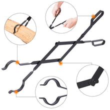 Carica l&#39;immagine nel visualizzatore di Gallery, Amagabeli Camino Log Grabber 66cm Tongs Pinze per caminetti Interno... - Ilgrandebazar