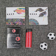 Carica l'immagine nel visualizzatore di Gallery, Xhuan 2 Tasche posacenere tascabili Grigie - PVC ignifugo - Foglie E Pendente