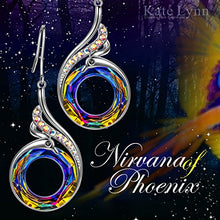 Carica l&#39;immagine nel visualizzatore di Gallery, Kate Lynn Regalo di San Valentino - Nirvana Fenice - C Orecchini Vulcano - Ilgrandebazar