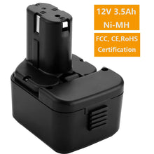 Carica l'immagine nel visualizzatore di Gallery, Shentec 12V 3500mAh Ni-MH di ricambio per Batteria Hitachi 1212S EB 1214L EB... - Ilgrandebazar