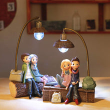 Carica l&#39;immagine nel visualizzatore di Gallery, Vosarea mini auricolari coppia resina lampada da 11.5 x 9 x 16.5cm, As Shown - Ilgrandebazar