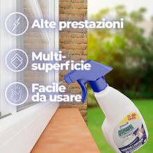 Carica l'immagine nel visualizzatore di Gallery, Ariasana Smuffer L' antimuffa Igienizzante, Rimuovi muffa spray contro funghi, alghe e muschi, Anti muffa bagno, cantina e cucina, per interni ed esterni, 1x250ml+50% GRATIS