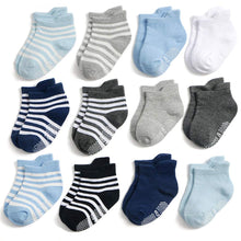 Carica l&#39;immagine nel visualizzatore di Gallery, Yafane 12 Paia Calzini Bambini Cotone Neonati Ragazzi Antiscivolo (Bambina,... - Ilgrandebazar