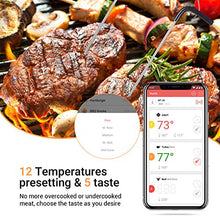Carica l&#39;immagine nel visualizzatore di Gallery, INKBIRD IBT-2X Bluetooth Termometro Digitale Barbecue Termometro e Timer, Termometro Cucina con Sonda di Temperatura per Carne Grigliate BBQ Fumatore Forno di Cottura 2 Sensori