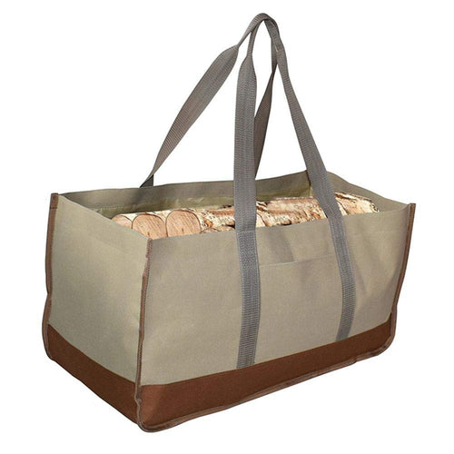 Borsa a Tracolla Resistente Durevole Legno, Robusta Kaki E Marrone - Ilgrandebazar