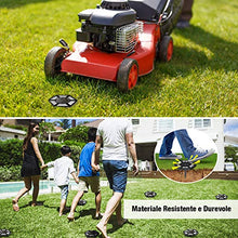 Carica l&#39;immagine nel visualizzatore di Gallery, Fenvella Luci Giardino 12 LEDs, Solari per IP67 4 Pezzi