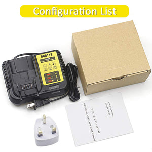 Waitley Caricabatteria DCB112 per batterie Dewalt 10,8 V 14,4 V 18 V 2A... - Ilgrandebazar