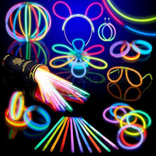 Carica l'immagine nel visualizzatore di Gallery, HOTLITE - Pacco di 100 Barre Luminose per Party - 8 Braccialetti Extra,... - Ilgrandebazar