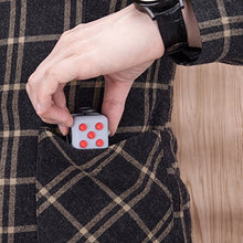Carica l&#39;immagine nel visualizzatore di Gallery, FIDGETARIAN Fidget Cube Blu Mimetico Grigio - Ilgrandebazar