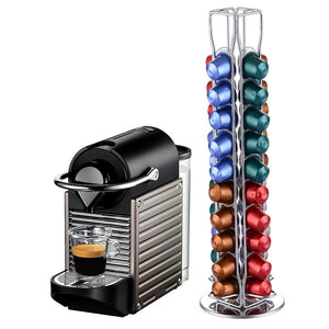 Porta Capsule Girevole Caffe Nespresso Dispenser- 40 Posti Full, Nespresso-40 - Ilgrandebazar