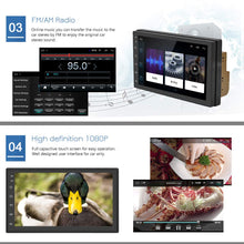 Carica l&#39;immagine nel visualizzatore di Gallery, 2 Din Android 7.1 In Dash Video Player, KX1018 Musica S3 Quad Core 16GB ROM - Ilgrandebazar