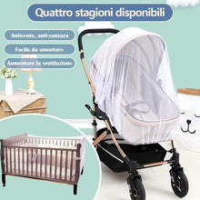 Carica l&#39;immagine nel visualizzatore di Gallery, Faburo Zanzariera per Ovetto Universale per Passeggino, Carrozzina, Culla e Lettino da Viaggio con 72 pz Repellente per zanzare su cerotti,per attività all&#39;aperto