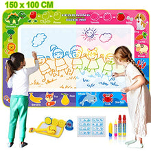 Carica l&#39;immagine nel visualizzatore di Gallery, Fivejoy Tappeto Doodle Grande 150×100cm, Tappetino da Disegno Magico,... - Ilgrandebazar