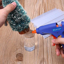 Carica l&#39;immagine nel visualizzatore di Gallery, Blusmart Mini Pistola per colla a caldo con 25 Bastoncini di colla, Blu