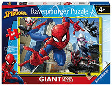 Carica l'immagine nel visualizzatore di Gallery, Ravensburger - Puzzle Spiderman, Collezione 60 Giant Pavimento, 60 Pezzi, Età Raccomandata 4+ Anni