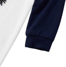 Carica l'immagine nel visualizzatore di Gallery, chaochao Pigiama 2 Pezzi Natale Genitori e Bambini allo Stesso Modo Camicia Invernale Maniche Lunghe Stampa Alci Pantaloni Lunghi delle Nevi per Famiglie Inverno Natale