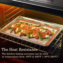 Carica l'immagine nel visualizzatore di Gallery, Tappetini da forno in silicone,Tappetini silicone, teglie antiaderenti,...