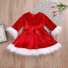 Carica l'immagine nel visualizzatore di Gallery, Loalirando Abiti di Natale Bambina Neonata a Manica Lunga Vestiti Bambina Invernali Costume di Natale Bambina