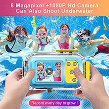 Carica l&#39;immagine nel visualizzatore di Gallery, Macchina Fotografica per Bambini Fotocamera Subacquea Full HD 1080P CC09-1