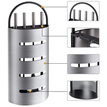 Carica l&#39;immagine nel visualizzatore di Gallery, Set di Strumenti per Caminetti 4 Pezzi, Porta Attrezzi, Paletta, Pinza,... - Ilgrandebazar