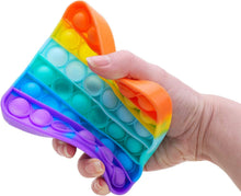 Carica l'immagine nel visualizzatore di Gallery, Narsam Pop It Bubble Fidget Toy, Gioco Antistress Rilassante per Adulti e Bambini (Arcobaleno)