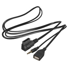 Carica l&#39;immagine nel visualizzatore di Gallery, Qiilu Cavo Musica AMI MMI MDI Interfaccia Caricatore USB 3.5 mm, default