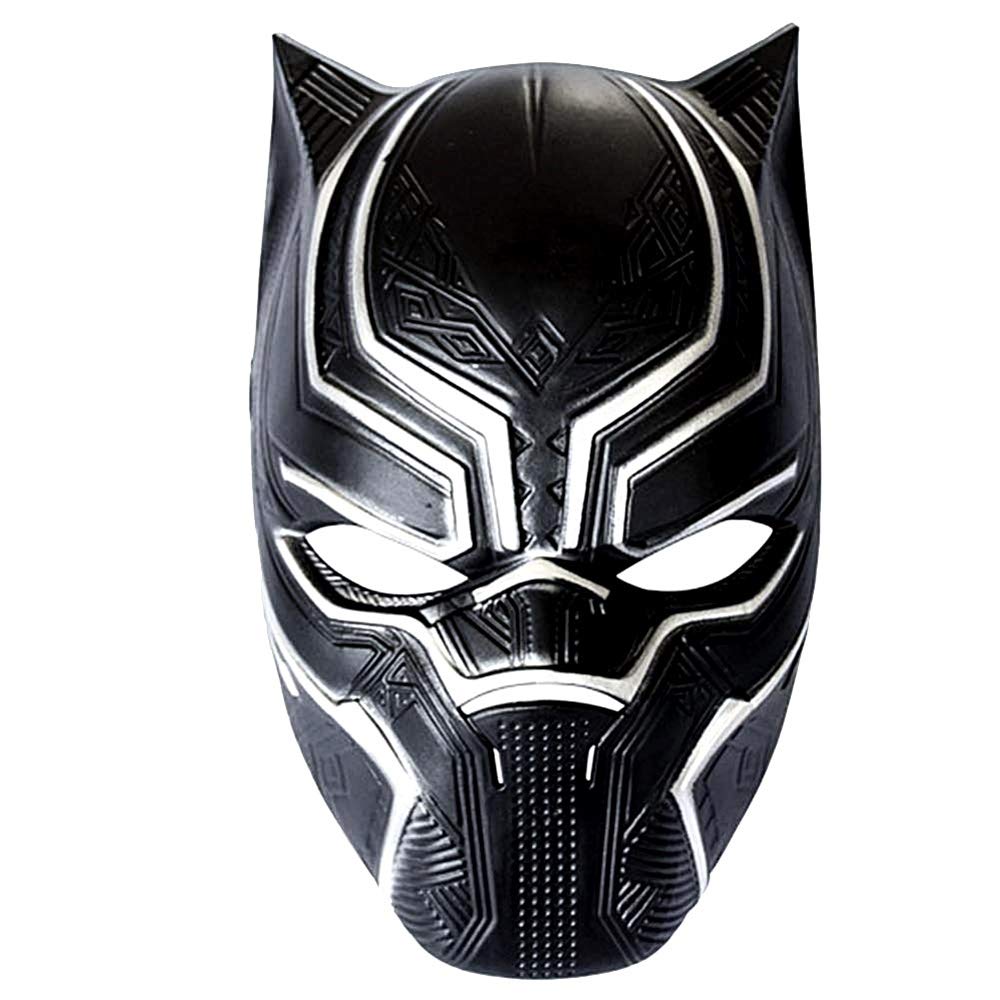 LEGISDREAM Maschera Black Panther Pantera Nera Accessorio Idea Nero