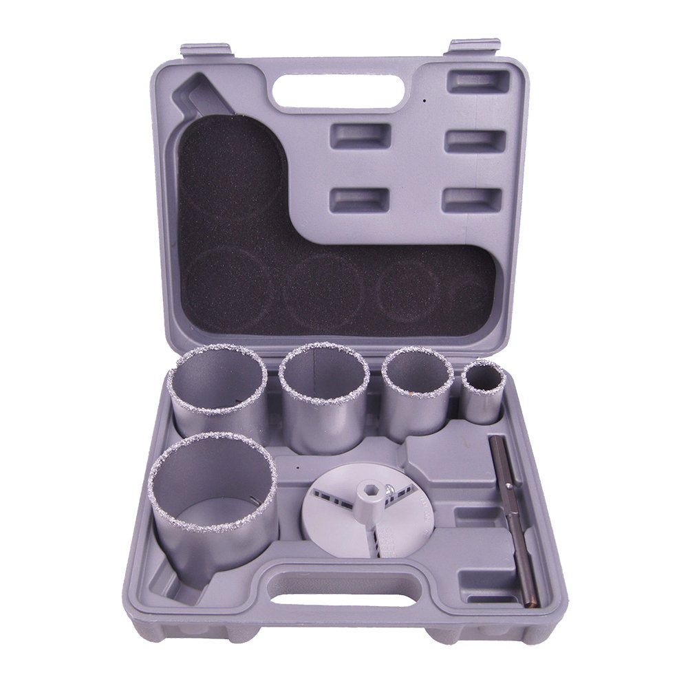 Connex, Set di seghe a tazza, in metallo duro, 7 pz. - COX976507 Multicolore - Ilgrandebazar