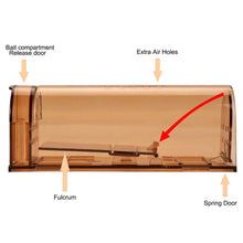 Carica l&#39;immagine nel visualizzatore di Gallery, Wakana Trappola per Topi Humane, Cattura Mouse Vivo, marrone - Ilgrandebazar