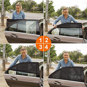 Parasole Auto Bambini, Premium Auto, Finestrino Nero