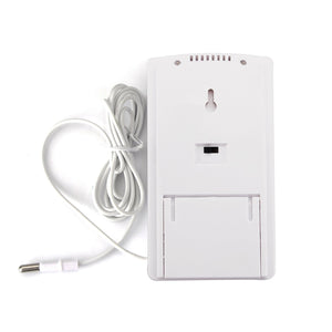 Elifestore - Igrometro Digitale con Schermo LCD, per casa, Parete, bianco - Ilgrandebazar