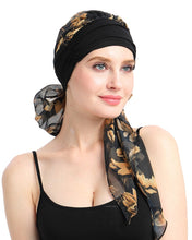Carica l&#39;immagine nel visualizzatore di Gallery, FocusCare la chemioterapia per il cancro cancro copricapo femminile turbante turbante scarfs pac Autumn Day