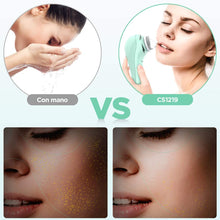 Carica l&#39;immagine nel visualizzatore di Gallery, Pulizia Viso, Brelax Spazzola Pulizia Viso Ultrasuoni con 3 Testine Ricambio, Impermeabile IPX7, 3 Velocità, Timer Intelligente, Ricarica Wireless con Supporto di Base, Adatto a Tutti I Tipi di Pelle…