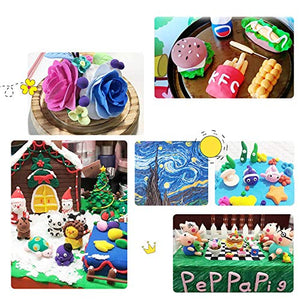 GOODJING Modeling Clay 36 Color Plasticine Air Dry Clay, 36 Pack Ultra Light... - Ilgrandebazar