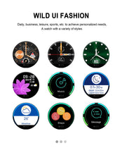 Carica l&#39;immagine nel visualizzatore di Gallery, jpantech Smartwatch Orologio Fitness Impermeabile IP68 Donna Uomo GPS Negro - Ilgrandebazar