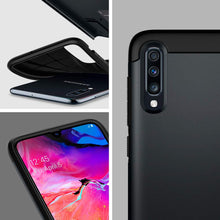 Carica l&#39;immagine nel visualizzatore di Gallery, Spigen Cover Samsung A70 Slim Armor Progettato per Galaxy Metal Slate - Ilgrandebazar