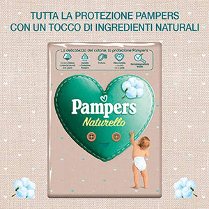 Pampers Naturello Maxi, 76 Pannolini, Taglia 4 (7-18 kg) Maxi - Ilgrandebazar