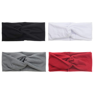 DRESHOW 4 Pezzi Fasce per Capelli Tessuto di Lana Turbante Fascia da Donna... - Ilgrandebazar