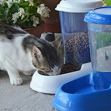 Carica l'immagine nel visualizzatore di Gallery, Ferplast Distributore Cibo Secco per Cani e Gatti 3 Litri Zenith Pratica Blue