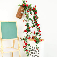 Carica l&#39;immagine nel visualizzatore di Gallery, JUSTOYOU Rose Murraya paniculata Ghirlanda Finto Paniculata- Red - Ilgrandebazar