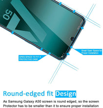 Carica l&#39;immagine nel visualizzatore di Gallery, NEW&#39;C 2 Pezzi, Vetro Temperato per Samsung Galaxy A50 (SM-A505F), Pellicola Prottetiva Anti Graffio, Anti-Impronte, Senza Bolle, Durezza 9H, 0,33mm Ultra Trasparente, Ultra Resistente