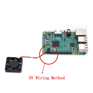 GCOA Custodia Raspberry Pi 3 B + con Ventola, dissipatori in Alluminio 3PCS,...