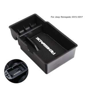 Vano portaoggetti secondario da bracciolo per auto, colore nero e box Storage - Ilgrandebazar