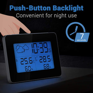 GlobaLink Stazione Meteorologica Wireless,con Sensore termoigrometro digitale