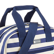 Carica l&#39;immagine nel visualizzatore di Gallery, Kitchen Craft Coolmovers - Borsa termica, 11,5 L, motivo: righe blu