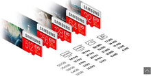 Carica l'immagine nel visualizzatore di Gallery, Samsung, Evo Plus, Micro SD SDXC da 128 GB, classe 10 U3, scheda di memoria, 100MB/S, 4K Ultra HD, MB-MC128HA/EU