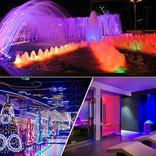 Carica l'immagine nel visualizzatore di Gallery, 10M Striscia LED 5050 RGB, Nastri con 300 LEDs, Impermeabile IP65,...