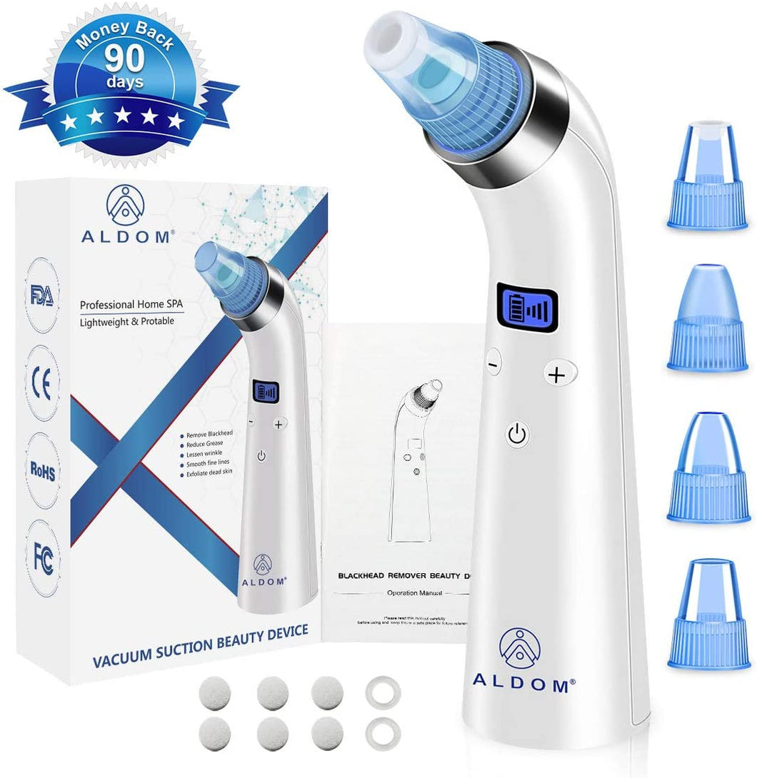 Aspiratore Punti Neri Rimozione di Comedone Aspira Punti Neri Estrattore Punti Neri Professionale Punti Neri USB Ricaricabile Rimozione Punti Neri Pulizia Viso Punti Neri per Comedoni Brufoli Acne