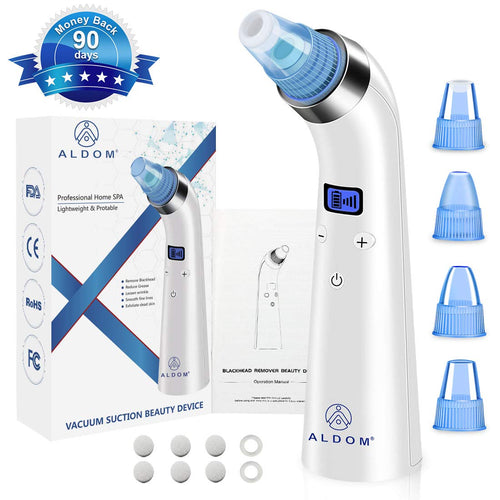 Aspiratore Punti Neri Rimozione di Comedone Aspira Estrattore blu - Ilgrandebazar