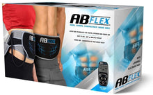 Carica l&#39;immagine nel visualizzatore di Gallery, AB FLEX cintura tonificante per rassodare e definire i muscoli addominali - Mai necessari elettrodi di ricambio - 99 livelli di intensità per risultati rapidi